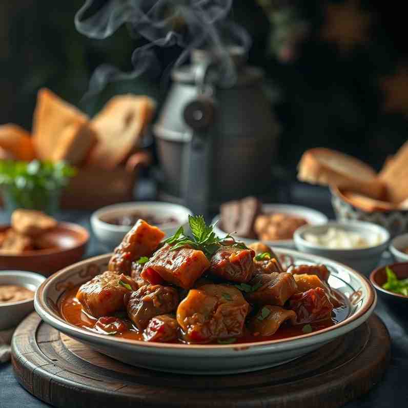 Botswana Mogodu - Make Tender Traditional Tripe Stew Today